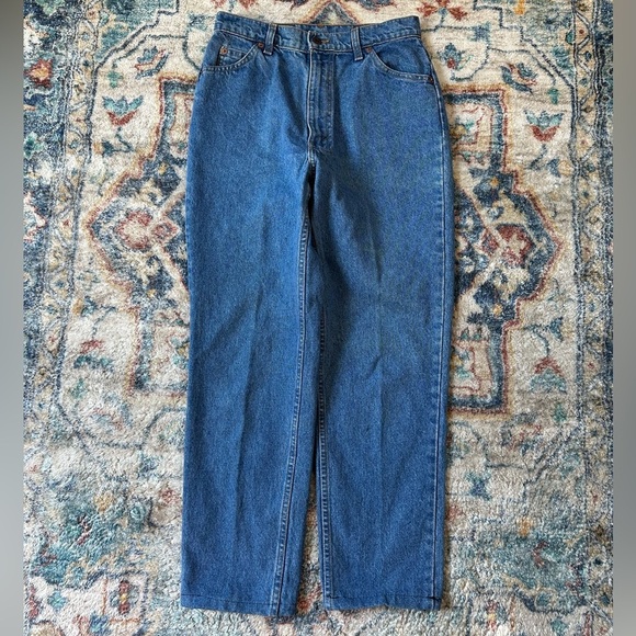 Vintage 90s Levi’s 631 Orange Tab Mid Wash Blue Jeans Size 28 - Picture 2 of 6